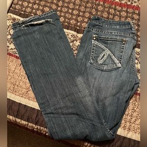 29x35 chrome gypsy cowgirl Tuff jeans